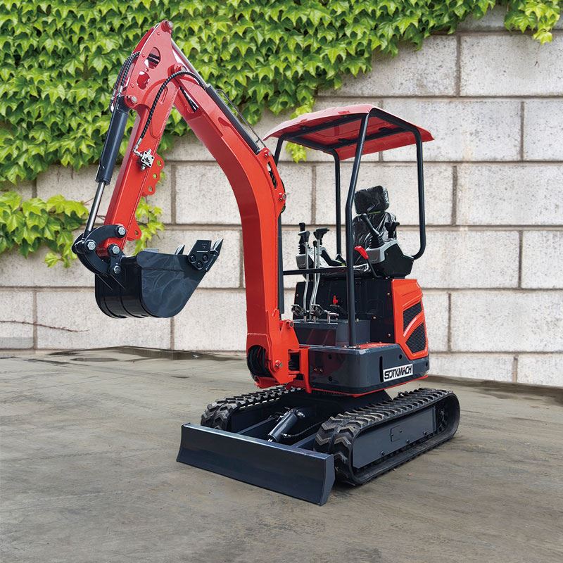 Mini digger 1800kg għall-ġnien